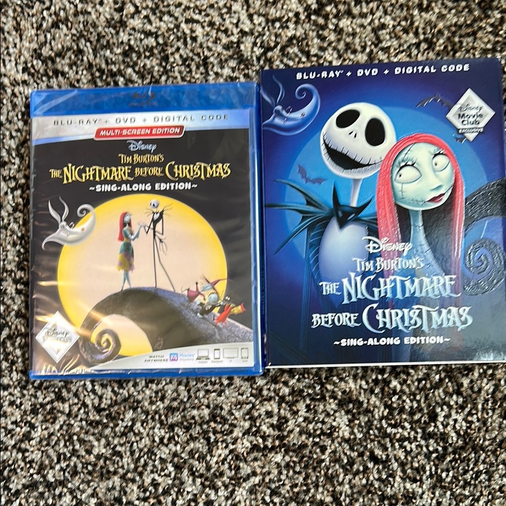 Disney's The Nightmare Before Christmas Blu-ray  Disney Movie Club